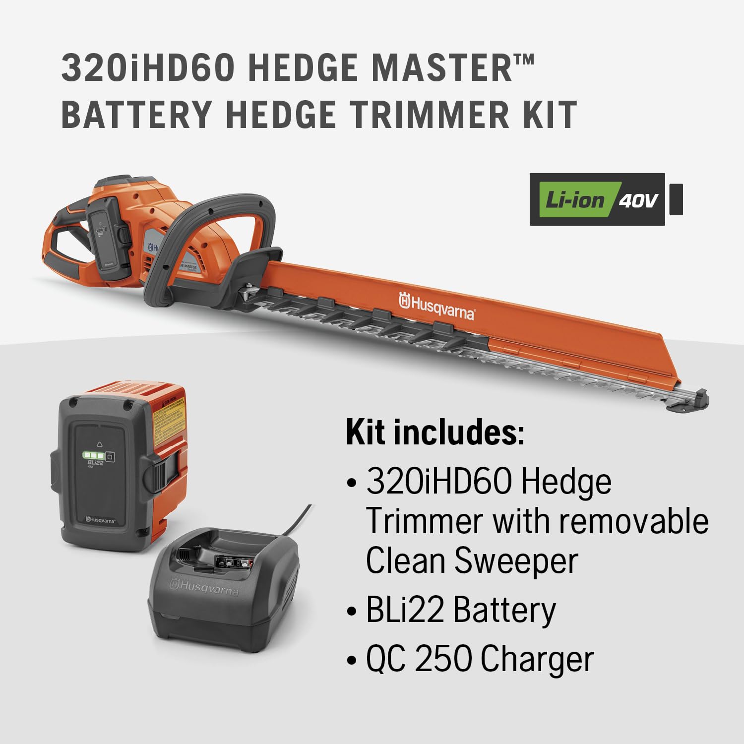 ⚡Affordable Alternative for Pro-Upgrade to Smarter Trimming – 40V Cordless Hedge Trimmer 🌿